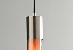 Zeal Lighting Venta al por mayor Industrial LED Flame Pendant para comedor Luz colgante de vidrio rojo - Product Image 3