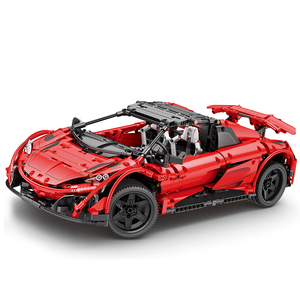 675LT 1/10 Scale High-Speed <strong>Electric</strong> Sport <strong>Racing</strong> <strong>Car</strong> Building Blocks <strong>Set</strong> with Auto Return Feature-DIY Construction Toy - Product Image 1