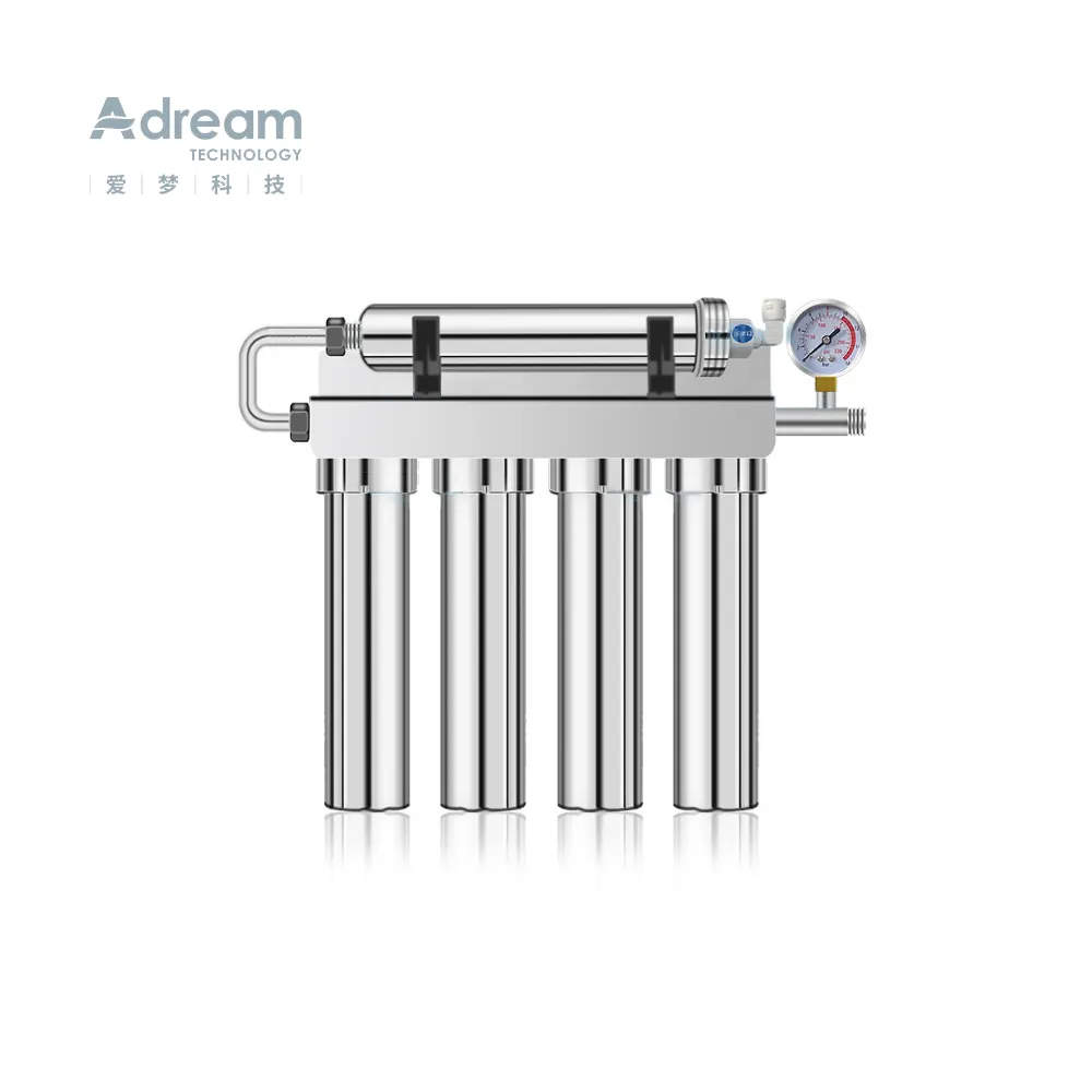 Adream Stainless Steel 304 Smart Direct Drinking Water Purifier 5 Stage UF Water Filter Systems