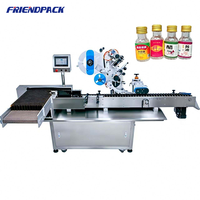 Machine d'étiquetage automatique de bureau UPK pour petites bouteilles, flacons, peptides, tubes fins de 2 ml, machine d'étiquetage pour petites bouteilles rondes