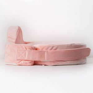 Almohada de Lactancia Ergonómica y Confortable, Soporte de Espuma para la Espalda, para un Soporte Óptimo para Mamá y Bebé, Lateral Ajustable (Rosa) - Product Image 2