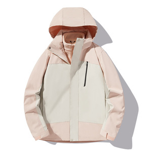 <span class=keywords><strong>Chaqueta</strong></span> con Capucha Personalizada <span class=keywords><strong>para</strong></span> Hombre <span class=keywords><strong>y</strong></span> <span class=keywords><strong>Mujer</strong></span>, Unisex, 3 en 1, Técnica, <span class=keywords><strong>para</strong></span> Exteriores, Resistente al Viento, Impermeable, Cálida, con Cierre, Relleno de Poliéster - Product Image 5