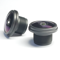 OKSee Lente Ojo de Pez Ultra Gran Angular de 2.3mm F1.6 170° M12, Módulo de Cámara USB de Seguridad Panorámica de 360° Mini Espía, Impermeable IP68, 2MP