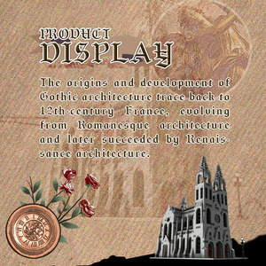 4136 pièces Blocs de construction de cathédrale gothique médiévale, modèle de château, briques, décoration de bureau, cadeaux de vacances MOC-148170 33920 - Product Image 5