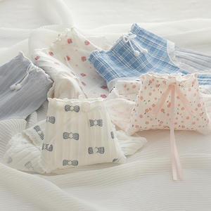 5 unids/lote bonitas de bragas de algodón de amor para mujer, ropa interior estampada, bragas para niñas, calzoncillos suaves transpirables, lencería Sexy femenina - Product Image 4