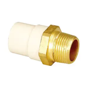 ERA manufacturers supply CPVC CTS PRESSURE PIPES AND FITTINGS Male Brass Reducing Socket