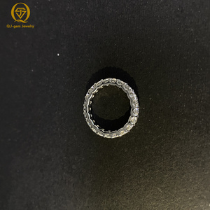 Anillo Unisex de Estilo Clásico con Diamante Cultivado en Laboratorio de Corte Redondo con Certificado IGI, Platino Personalizado para Regalo/Uso Diario, Combina con Cualquier Atuendo - Product Image 2