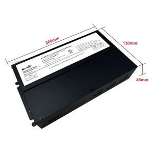 Alimentation LED 150W homologuée CUL, simple AC-DC 0-10V/1-10V/10V PWM/Potentiomètre, dimmable, boîtier de jonction IP67, AC100-277V - Product Image 2