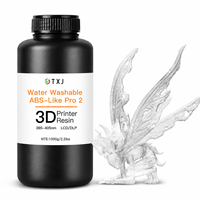 Resin UV 405nm 3D Printer Resin Presisi Tinggi TJ-5303 Berkualitas Tinggi Dapat Dicuci dengan Air Resin Fotosensitif 8K untuk Pencetakan 3D