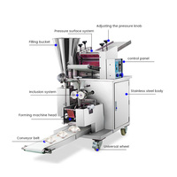 Automatische Gyoza & Dumpling Maker Kern motor komponente Wanton Dumpling Machine Getreide produkt herstellungs maschinen