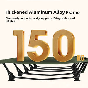 <span class=keywords><strong>Lit</strong></span> de camping <span class=keywords><strong>pliable</strong></span> E-RIKE avec cadre réglable et large, capacité de charge de 150 kg, cadre en aluminium robuste, <span class=keywords><strong>lit</strong></span> de camping <span class=keywords><strong>pliable</strong></span> pour l'extérieur - Product Image 4