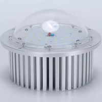La lampe extérieure imperméable de jardin a mené la source lumineuse carrée ronde de radiateur de module d'éclairage routier