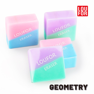 Mỗi PC Đầy Màu Sắc Bút Chì Tẩy Văn Phòng Phẩm Mềm Cao Su Mới Nhất Văn Phòng Trường Fancy Cao Su Sáng Tạo Tẩy - Product Image 4