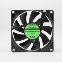 Everflow DC-Lüfter 8020 12V PBT-Flügel 65,5CFM 45,7dBA Industrieller Hochtemperatur-Lüfter OEM/ODM Zwei Kugellager 4800RPM