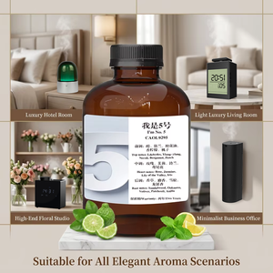 Huiles parfumées numéro 5 pour diffuseur d'arômes, huiles essentielles pures pour diffuseur Crearoma, fabrication de parfums - Product Image 2