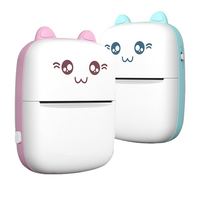 Impresora térmica portátil mini USB 2023 nueva para etiquetas de bolsillo con código de barras, nombre y logotipo, ideal para fábricas, estudiantes, niños y bebés.