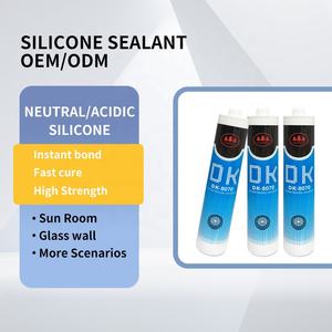 Scellant en <span class=keywords><strong>silicone</strong></span> neutre à séchage rapide de 300 ml, imperméable pour <span class=keywords><strong>piscine</strong></span>, menuiserie, construction - Product Image 2