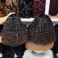 Perruque en cheveux humains naturels double densité 5x5 sans colle, bouclée Roma, ondulée, Remy, livraison sous 3 jours