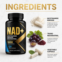 Private Label Nad + Tmg Cell Plus Lipo Booster Vitamine en vrac Trans Con Resveratrol Supplément Nad Comprimés pour la santé