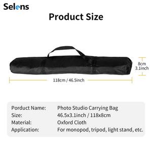Bolsa Impermeable para Trípode y Soporte de Luz Selens <span class=keywords><strong>Ssl2</strong></span>-sb_118 de 118 cm |   Estuche de Transporte Resistente con Correa para el Hombro - Product Image 5