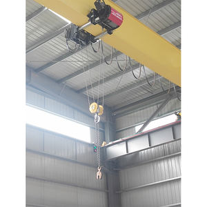 Pont roulant électrique monté au plafond 20/5 Pont roulant à poutre simple suspendu pour équipement de levage de pont roulant - Product Image 3