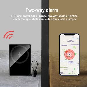 แบตสำรองแม่เหล็กแบบปรับแต่งได้ 5000mAh 10000mAh พร้อมที่ชาร์จไร้สาย 15W รองรับ PD20W ชาร์จเร็ว ดีไซน์บางเฉียบ หน้าจอ LED เทคโนโลยี GaN สำหรับ <span class=keywords><strong>iPhone</strong></span> 15 Pro Max - Product Image 5