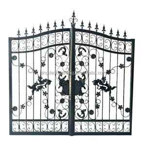 Portes <span class=keywords><strong>en</strong></span> <span class=keywords><strong>fer</strong></span> forgé durables avec la dernière conception de styles au choix - Product Image 6