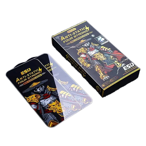 Protecteur d'écran en verre antistatique de haute qualité pour Iphone 13 14 14 <span class=keywords><strong>pro</strong></span> 14 <span class=keywords><strong>pro</strong></span> <span class=keywords><strong>max</strong></span> protecteurs d'écran de téléphone portable - Product Image 2