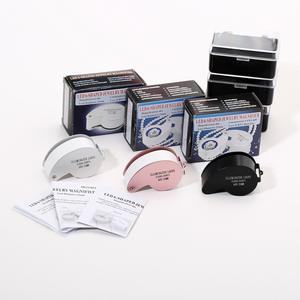 MG21011-B <span class=keywords><strong>40X</strong></span> Smart Pocket Sieraden Loep, Led Mini Opvouwbare Vergrootglazen - Product Image 6