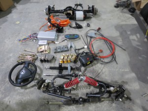 Coche eléctrico sin conductor con inteligencia artificial, control remoto inalámbrico, controlador de tracción en las cuatro ruedas y motor transportador - Product Image 2