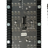 Module LED flexible d'intérieur P2.5 240x120mm HUB75 1 en 24 Scan, panneau à haute fréquence de rafraîchissement pour mur vidéo incurvé