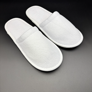 Pantuflas Desechables Económicas para Hombre, Modelo para Hotel, Punta Cerrada, <span class=keywords><strong>Material</strong></span> de Felpa, Suaves, Duraderas y Cómodas para Adultos y Niños - Product Image 4