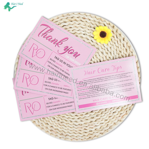 Logo personalizzato grazie alla <span class=keywords><strong>stampa</strong></span> di biglietti di ringraziamento per le piccole imprese con carta di ringraziamento a colori personalizzata - Product Image 2