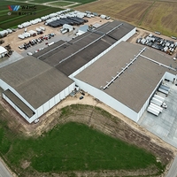 Nave de Almacenamiento de Alta Resistencia, Estructura de Acero, Almacén Personalizable, Edificio de Acero Modular, Nave Industrial