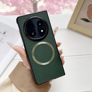 เคสป้องกันแบบแข็งหนัง TPU แบบนิ่<span class=keywords><strong>ม</strong></span>พร้อ<span class=keywords><strong>ม</strong></span>เคสโทรศัพท์มือถือแบบแม่เหล็กสำหรับ Oppo Find N5 Mate X6 Z Fold 6 <span class=keywords><strong>5</strong></span> 4 - Product Image 1