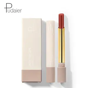 Pudaier fluwelen matte rook buis lippenstift hydraterende fire tube lipsticks kleine draagbare sigaret lippenstift rook pijp 16 kleuren