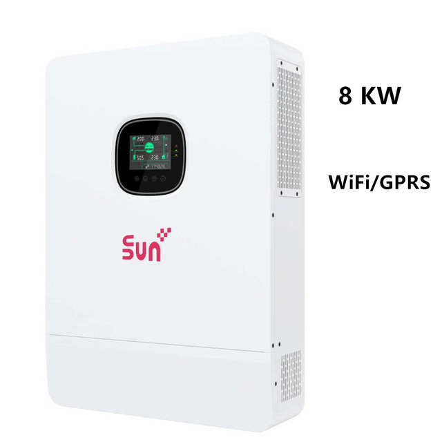 Sunplus Efficient 8kW Solar PV Inverter with WiFi/GPRS Support for Logistics Centers