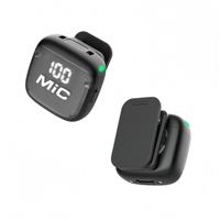 Micrófono Lavalier Inalámbrico ASKS20 con Cancelación de Ruido, Plug & Play, para iPhone, Android, PC, Transmisión en Vivo, Grabación de Vlogs, con Estuche