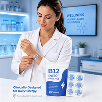 Patchs transdermiques de vitamine B12 de haute qualité (30 pièces) pour la concentration et l'énergie - Fabricant