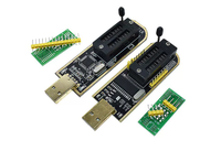 Programador Tuhaojin CH341B USB para Placas Base, Enrutamiento, LCD, BIOS/FLASH, Programación de 24/25 Pines, Compatible con China
