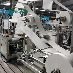 अधिकतम गति 120pcs/मिनट N95 मुखौटा मशीन बनाने श्वासयंत्र मुखौटा उत्पादन उपकरण Facemask विनिर्माण मशीन - Product Image 5