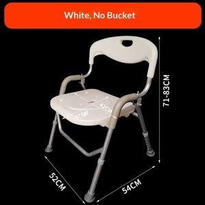 Silla de Ducha Ajustable <span class=keywords><strong>para</strong></span> <span class=keywords><strong>Personas</strong></span> <span class=keywords><strong>con</strong></span> <span class=keywords><strong>Discapacidad</strong></span>, Dispositivo Médico Clase II <span class=keywords><strong>para</strong></span> Uso Doméstico en el Baño - Product Image 6