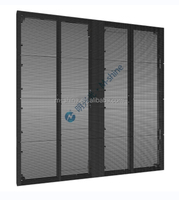 Écran LED transparent 3D ultra-clair P5.2--10.4mm, mur vidéo LED, écran publicitaire pour centre commercial, écran extérieur en verre