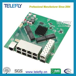 8-Port Gigabit Industrial Managed Network <b>Switch</b> Module Poe <b>Ethernet</b> Motherboard 8-Port Gigabit Industrial Managed Network Switc - Product Image 2