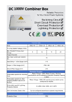 Boîtier de Combinaison PV Huituo pour Système Solaire Hors Réseau et Connecté au Réseau 1000V DC IP65 IP66 Étanche 6 8 10 Chaînes avec Certificat CE