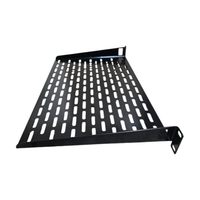 Armoire réseau d'usine, rack de serveur, étagère 1U 2U 19 pouces, étagère de montage en rack