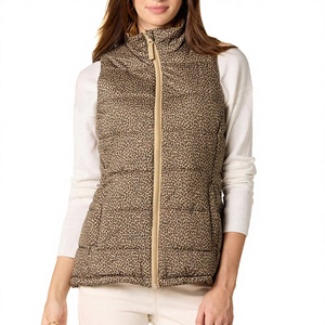 Blue Color V Neck Button up Sashes Breathable Casual <strong>Denim</strong> Vest <strong>Waistcoat</strong> <strong>for</strong> <strong>Women</strong> - Product Image 4