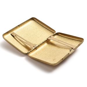 Estuche de Cigarrillos Metálico Personalizado en Oferta, Estuches Vacíos de Aleación de Zinc para Cigarrillos - Product Image 5