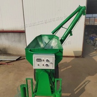 Machine d'alimentation électrique pour bétail, chargement automatique, trémie grande capacité pour élevage avicole, équipement de transport de nourriture en vrac