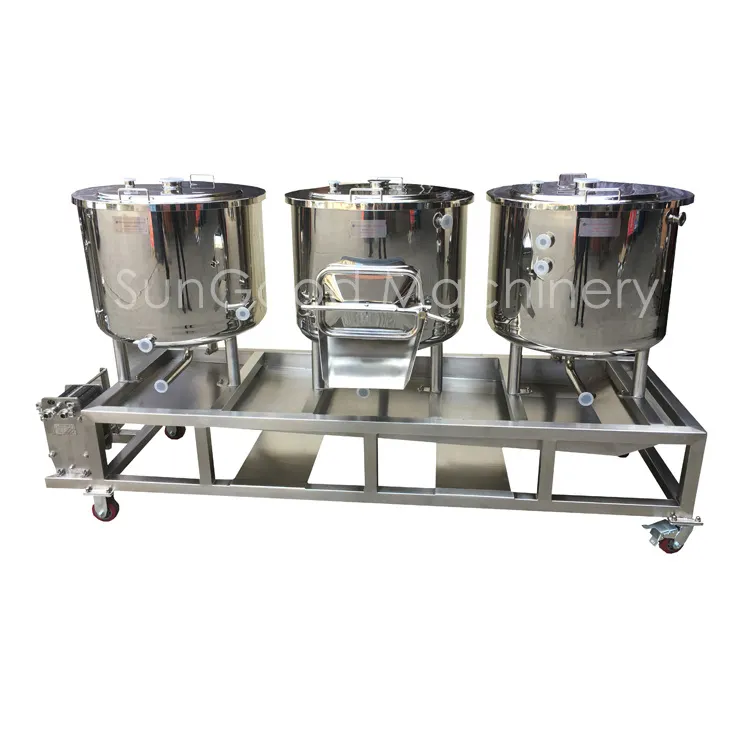 100 litre micro brewery equipment 100l brewhouse 100l brewing equipment